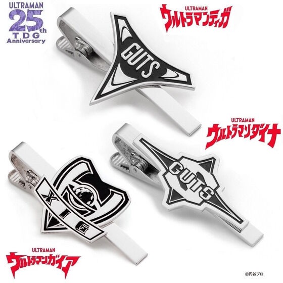 PRE-ORDER : Ultraman Tiga・Dyna・Gaia Tie Clip