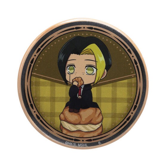 PRE-ORDER : [Hapikuro!] Mashle Mini Character Can Badge (10 types in total) (Random)