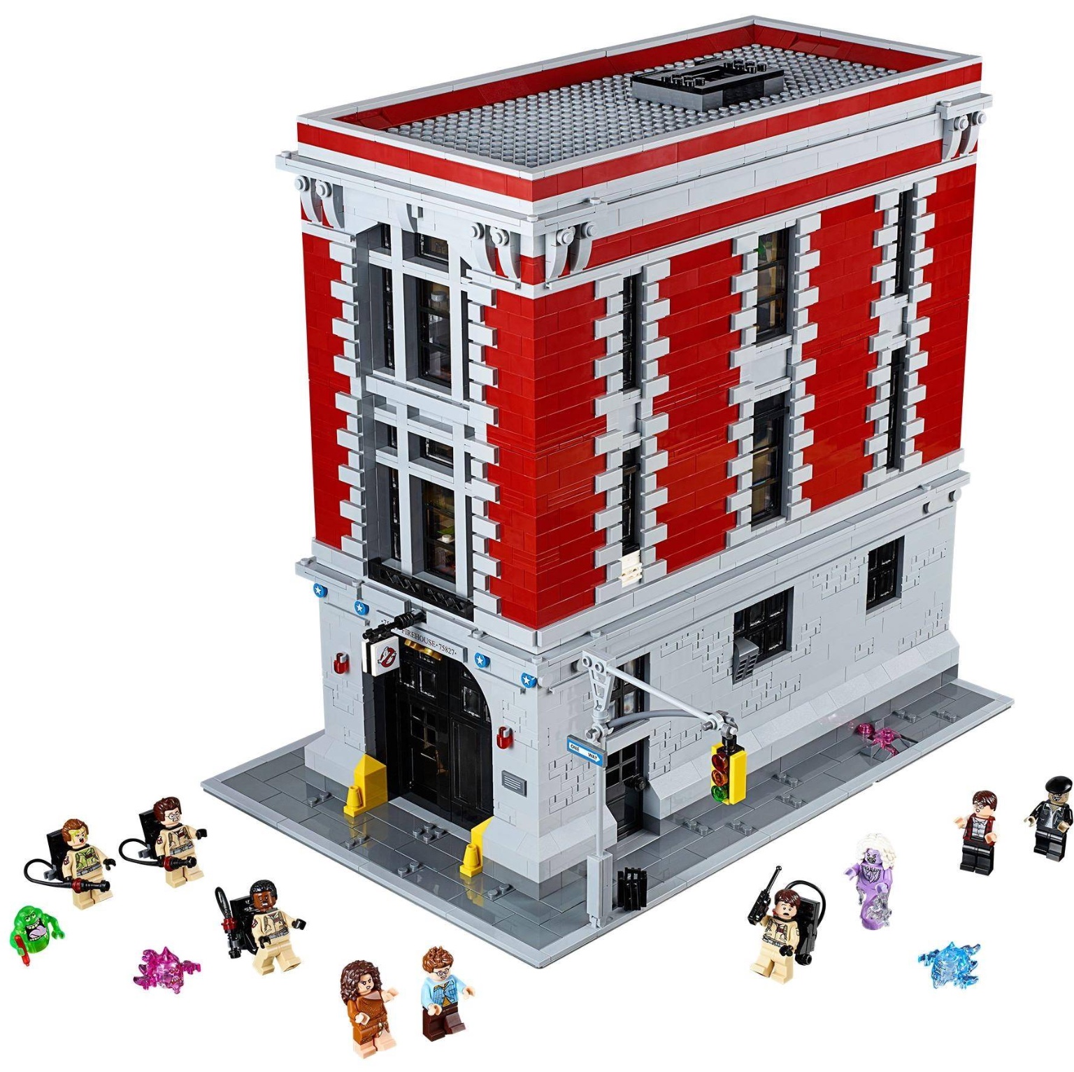 Lepin 16001 Ghostbusters Firehouse Headquarters 4705pcs
