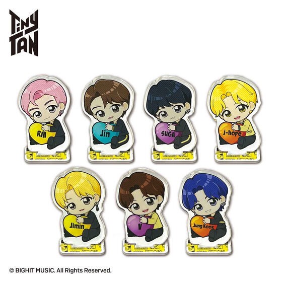 PRE-ORDER : TinyTAN Butter ver. Gyugyutto Mini Stand