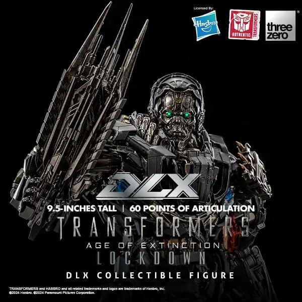 Pre-order : Transformers: Age of Extinction DLX Lockdown by ThreeZero