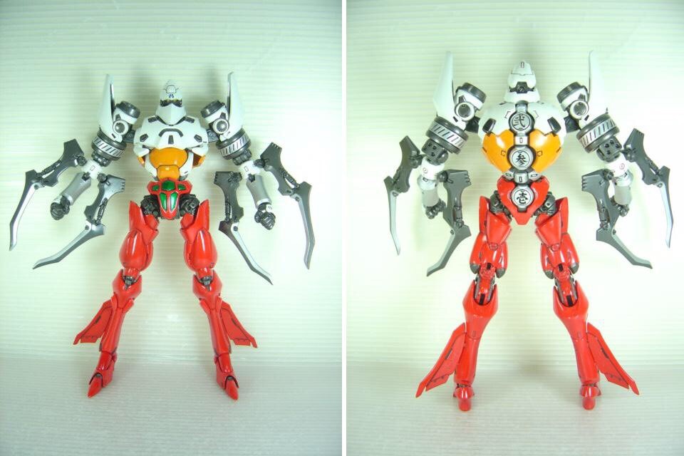 Fewture EX Gokin Getter Robot 1 2 3 Getmachine Eagle jaguar Bear + Machine Gun (มือสอง 90% มีตำหนิสีแตก)