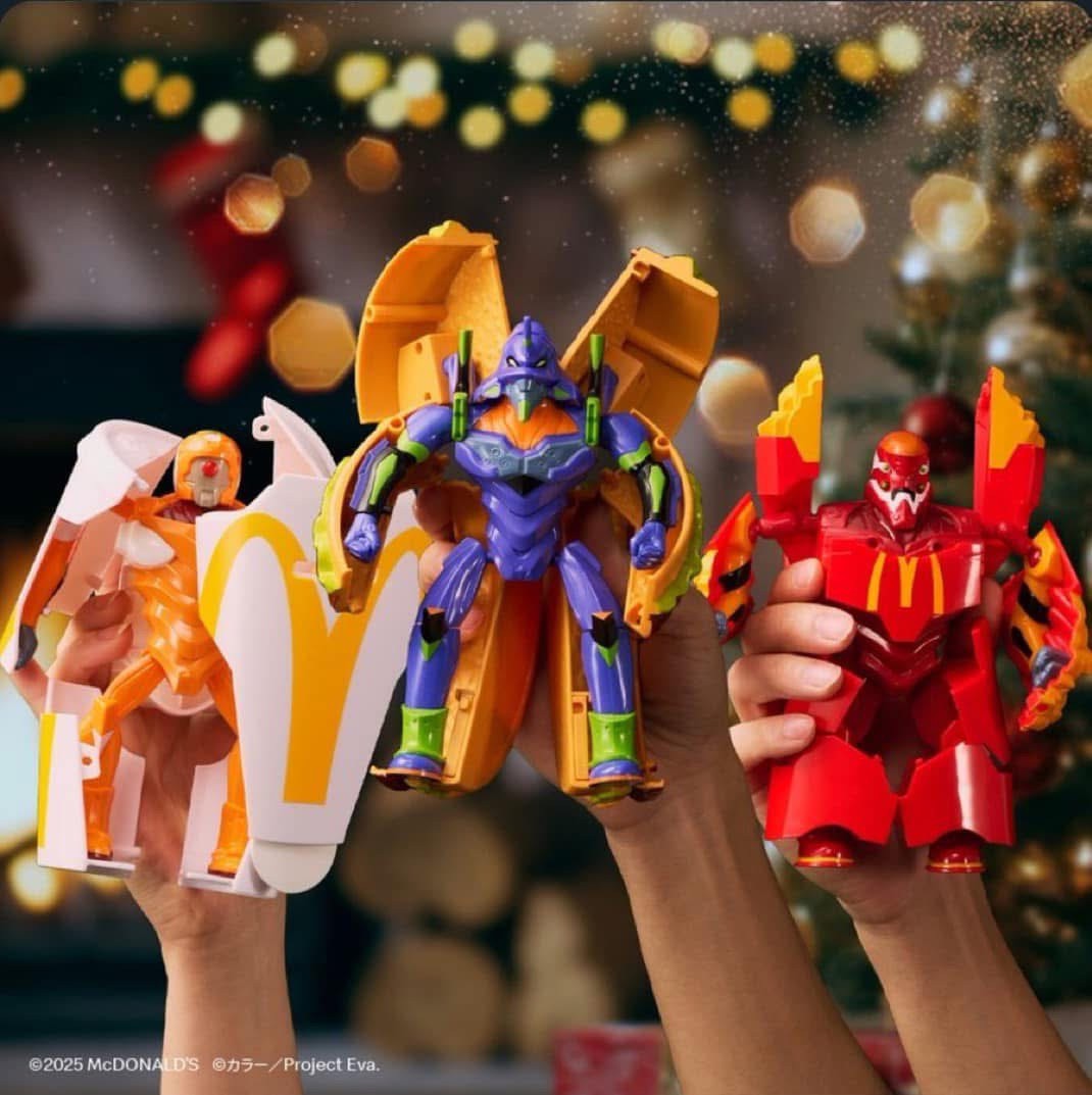 ฟิกเกอร์ *Limited Campaign* McDonald‘s Evangelion Value Set by McDonald’s Japan x Neon Genesis Evangelion (Lot JP)