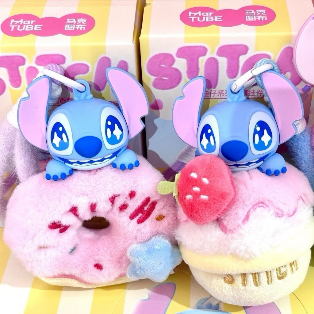 ร้าน🇹🇭 พร้อมส่ง✨ โมเดลตุ๊กตาพวงกุญแจได้ 1ตัว - Disney - Stitch Sweet Aromatherapy Pendant Series by Martube