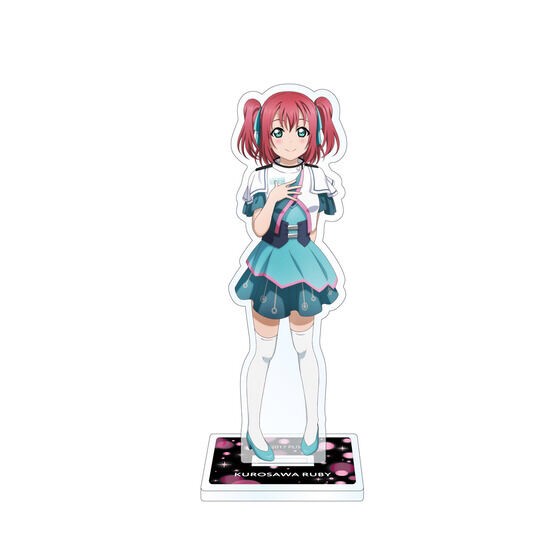 PRE-ORDER : Love Live! Sunshine !! Aqours Acrylic Figure Cyber Security Ver. [Premium Bandai Limited Set]