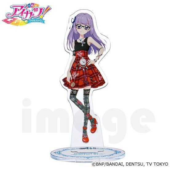 PRE-ORDER : Aikatsu! Acrylic Stand (Mitsuki/Ichigo/Akari/Sumire/Hinaki Glasses ver.)