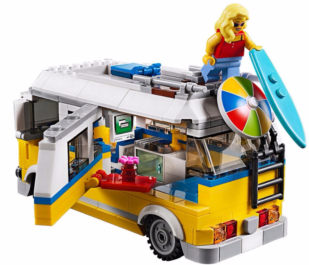 Lepin 24044 Sunshine Surfer Van 424 pcs