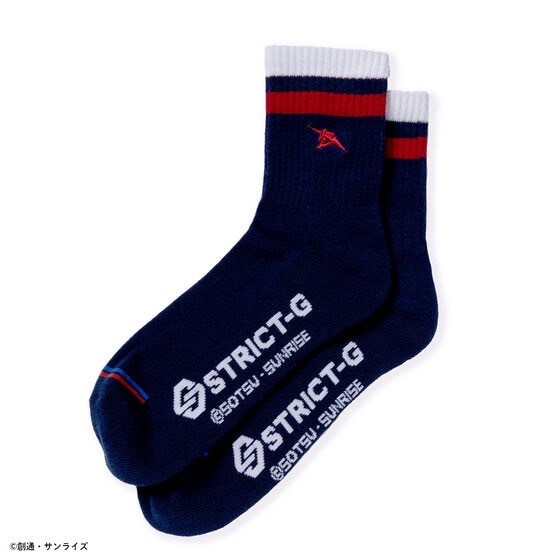 PRE-ORDER : STRICT-G "Mobile Suit Gundam" Basic Line Socks 3P Set