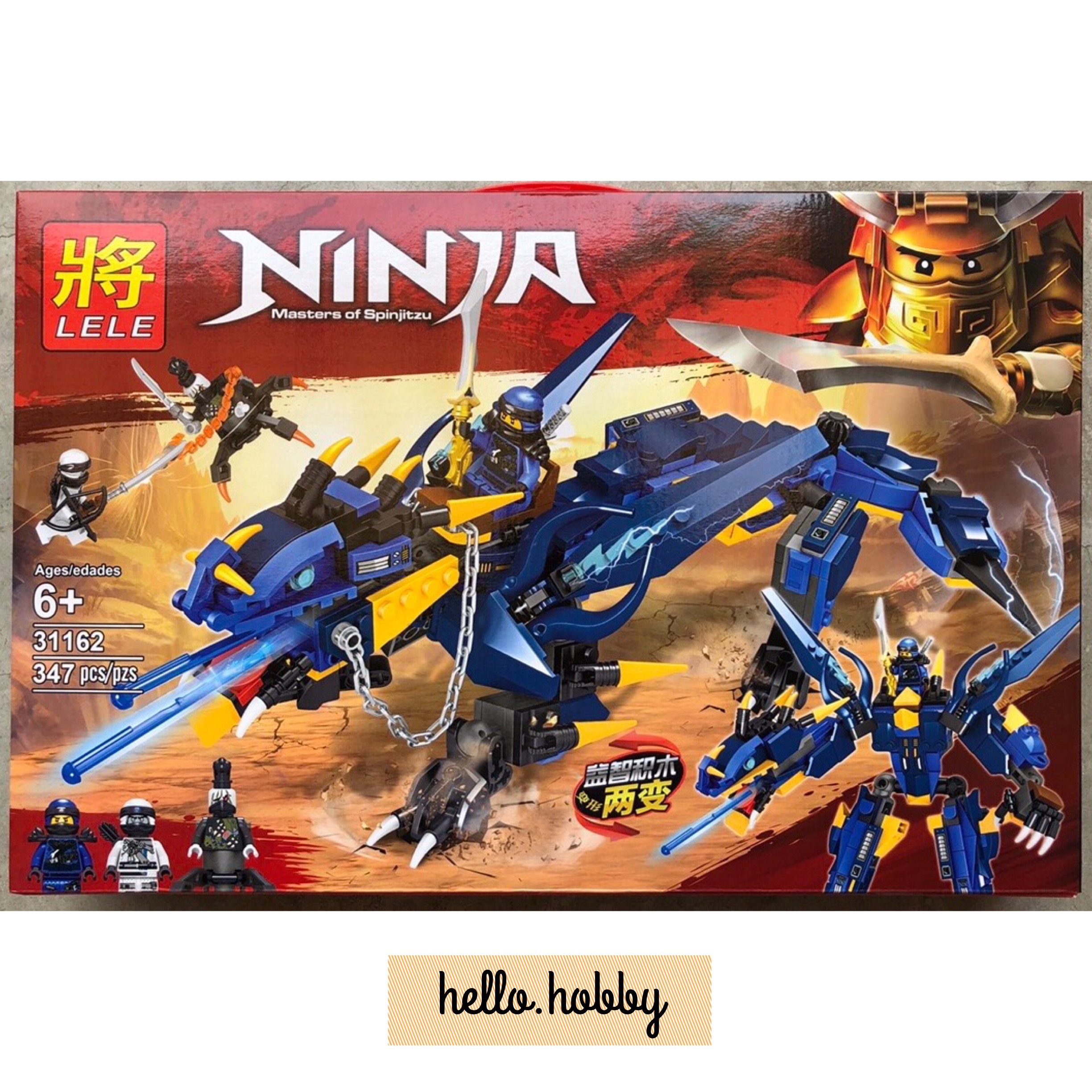Lele 31162 Ninjago 347pcs