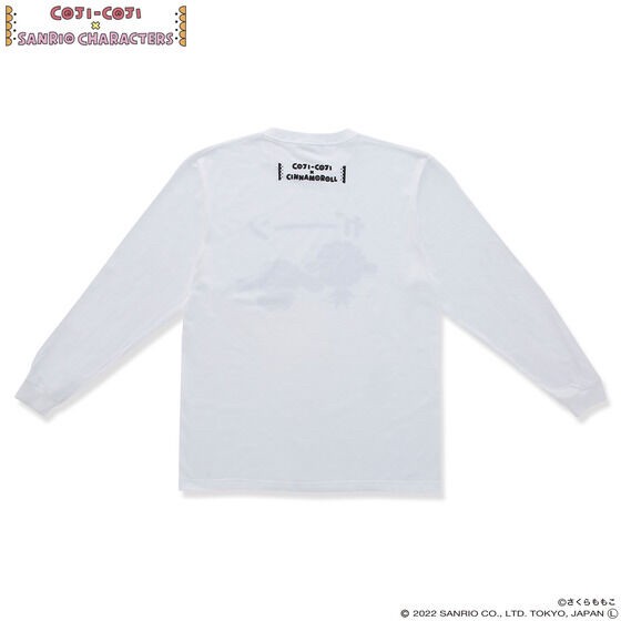 PRE-ORDER : Coji-Coji x Sanrio Characters Long Sleeve T-shirt (2 types)