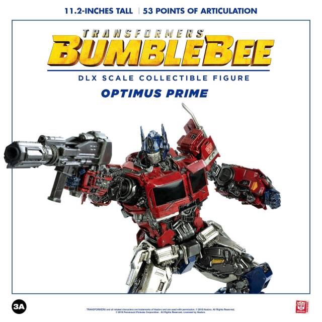 Pre-order : Transformers Bumblebee: DLX Scale Collectible Figure Series - Optimus Prime by 3A ThreeZero (Re-product)