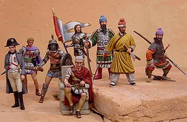 Historical Figure Museum Part 3 by F-Toys (Set of 11)