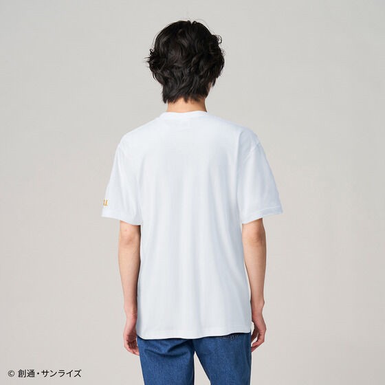 PRE-ORDER : Mobile Suit Gundam Mark Basic Line Embroidery T-shirt