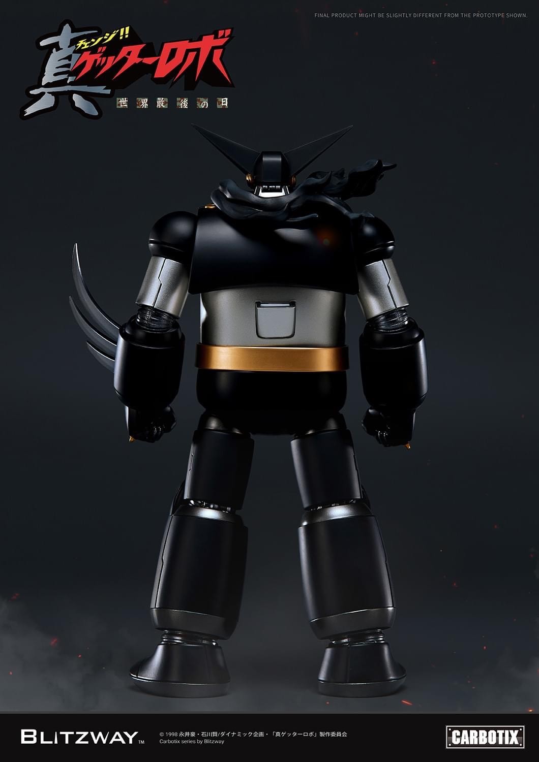 CARBOTIX - Black Getter by Blitzway (มีกล่องน้ำตาล)