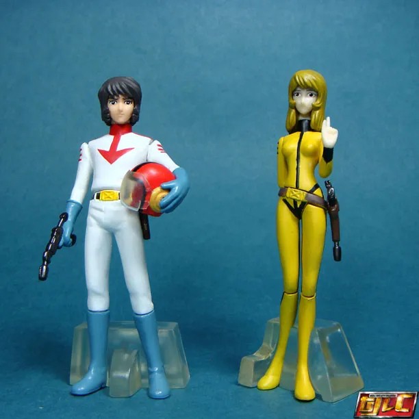 HGIF Star Blazers: Space Battleship Yamato Mini Figure Gashapon by Bandai (Set of 5)