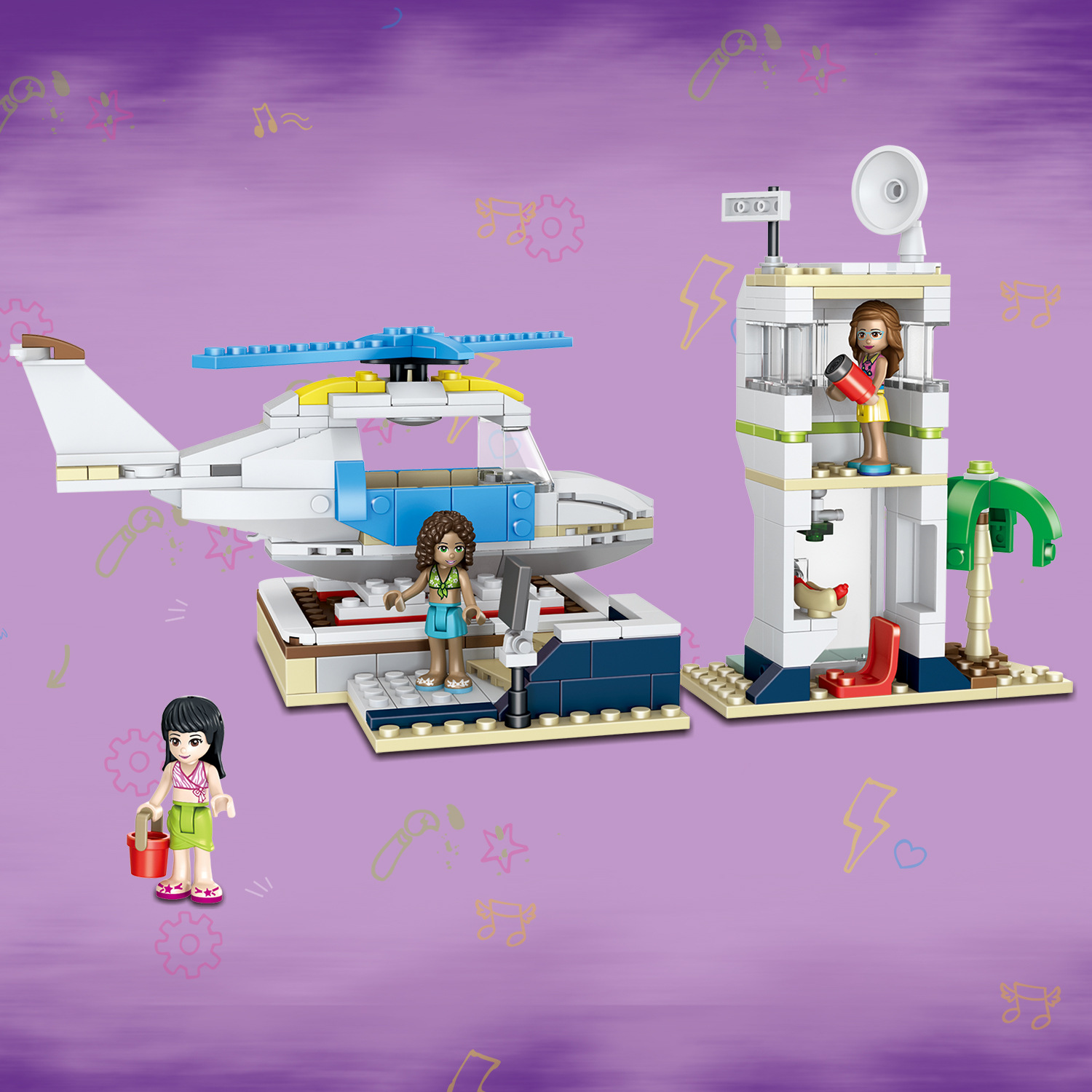 Lele 37083 FRIENDS 621pcs