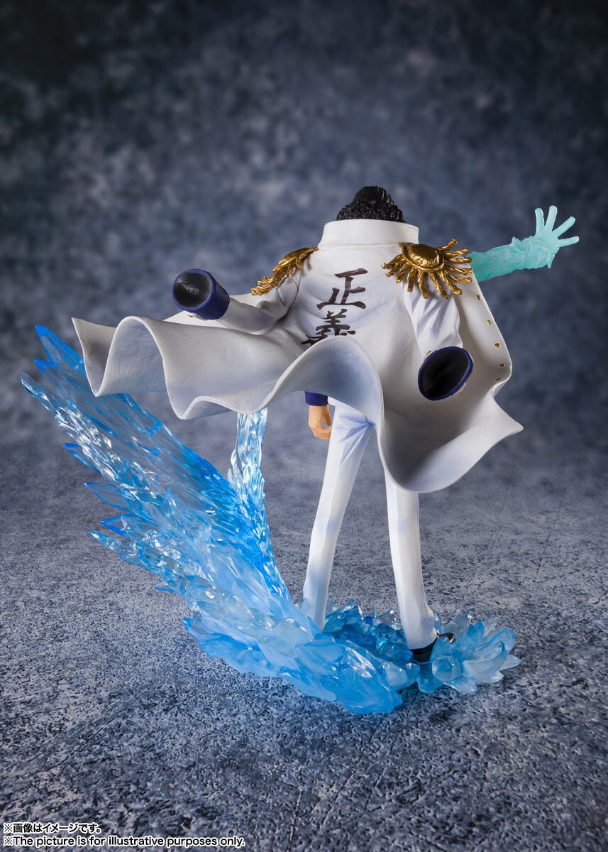 Pre-order : FIGUARTS ZERO [EXTRA BATTLE] "THE 3 ADMIRALS" KUZAN -AOKIJI- (ONE PIECE) PVC FIGURE
