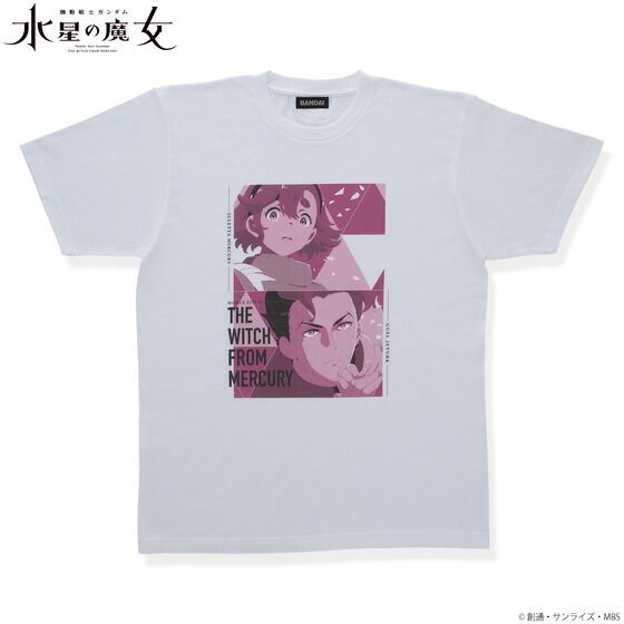 PRE-ORDER : Mobile Suit Gundam The Witch from Mercury Pair Design T-shirt