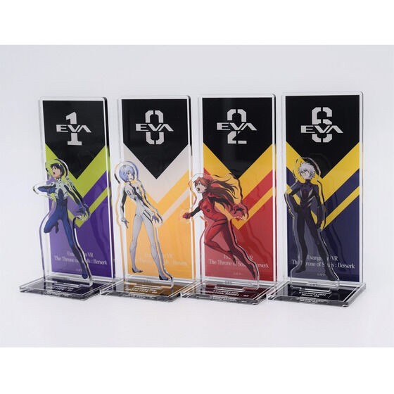 PRE-ORDER : SHIN JAPAN HEROES AMUSEMENT WORLD Evangelion VR Acrylic Stand