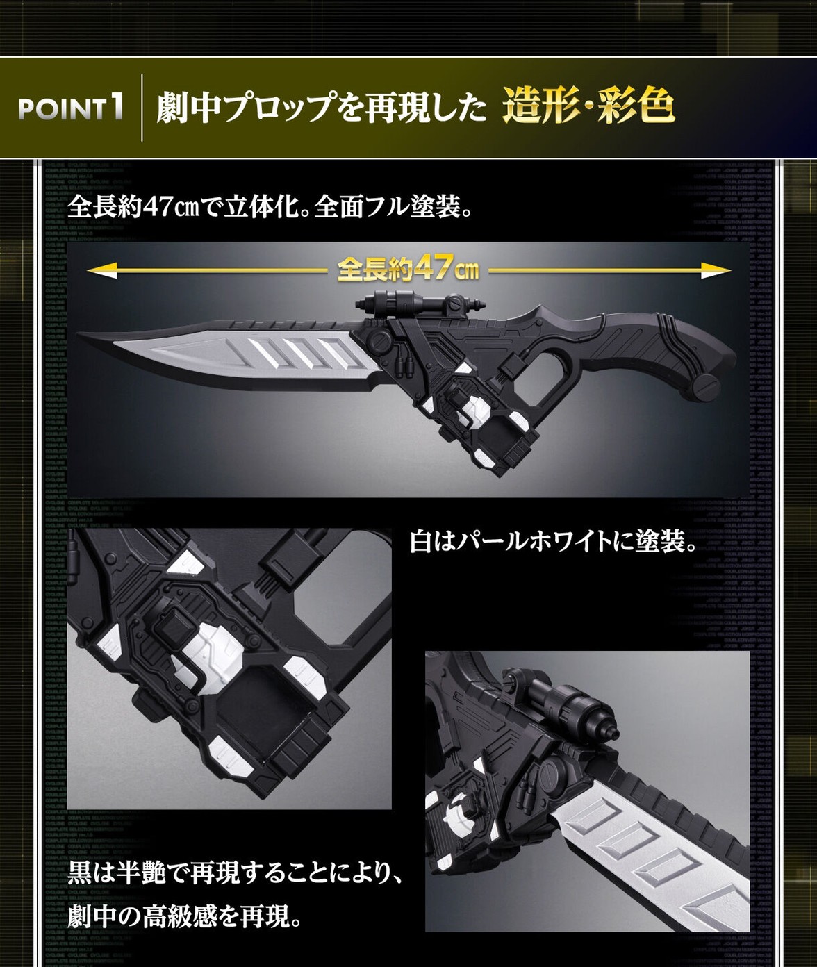 Masked Rider W - COMPLETE SELECTION MODIFICATION (CSM) Eternal Edge by Premium Bandai (Limited มีกล่องน้ำตาล)