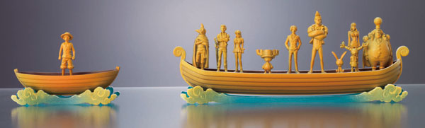 ONE PIECE Chogokin Going Merry Bandai