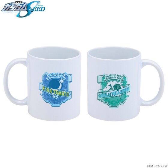 PRE-ORDER : Mobile Suit Gundam SEED Kira Cagalli Birthday Series Mug Cup
