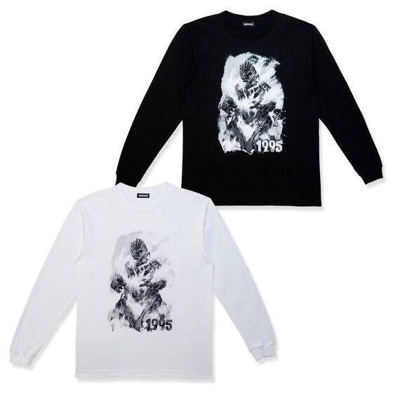 PRE-ORDER : Godzilla Monochrome Design Long Sleeve T-shirt