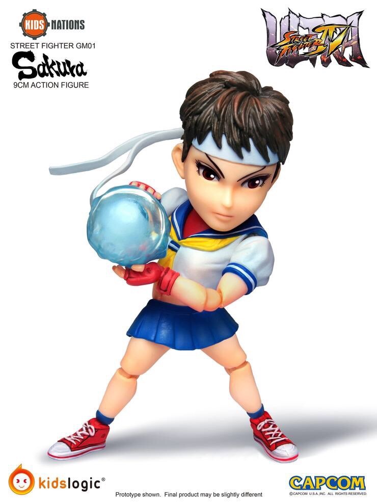 Pre-order : Kids Nations GM01, Ryu & Sakura, Street Fighter, Set of 2 by Kids Logic