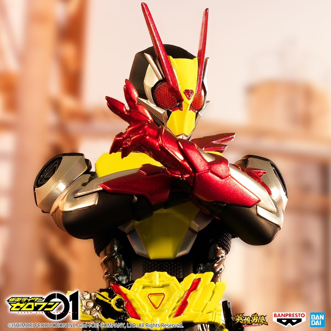 Pre-order : KAMEN RIDER ZERO-ONE HERO'S BRAVE STATUE FIGURE KAMEN RIDER ZERO-TWO (VER.A/B)