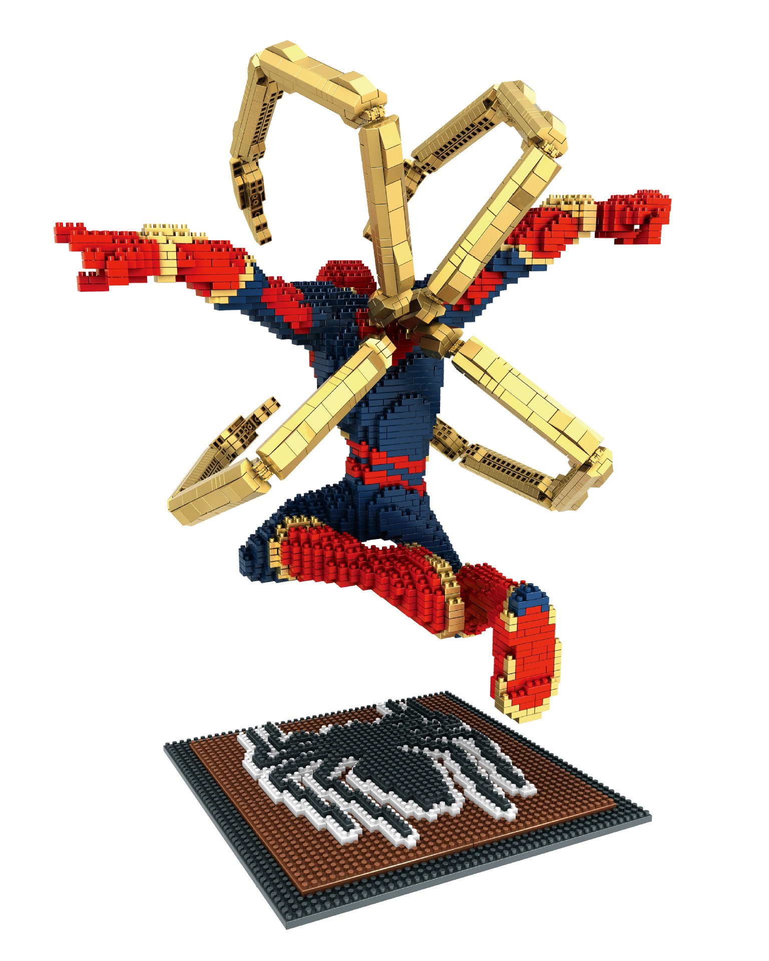 Building Block 8831-4 Spiderman 3380pcs