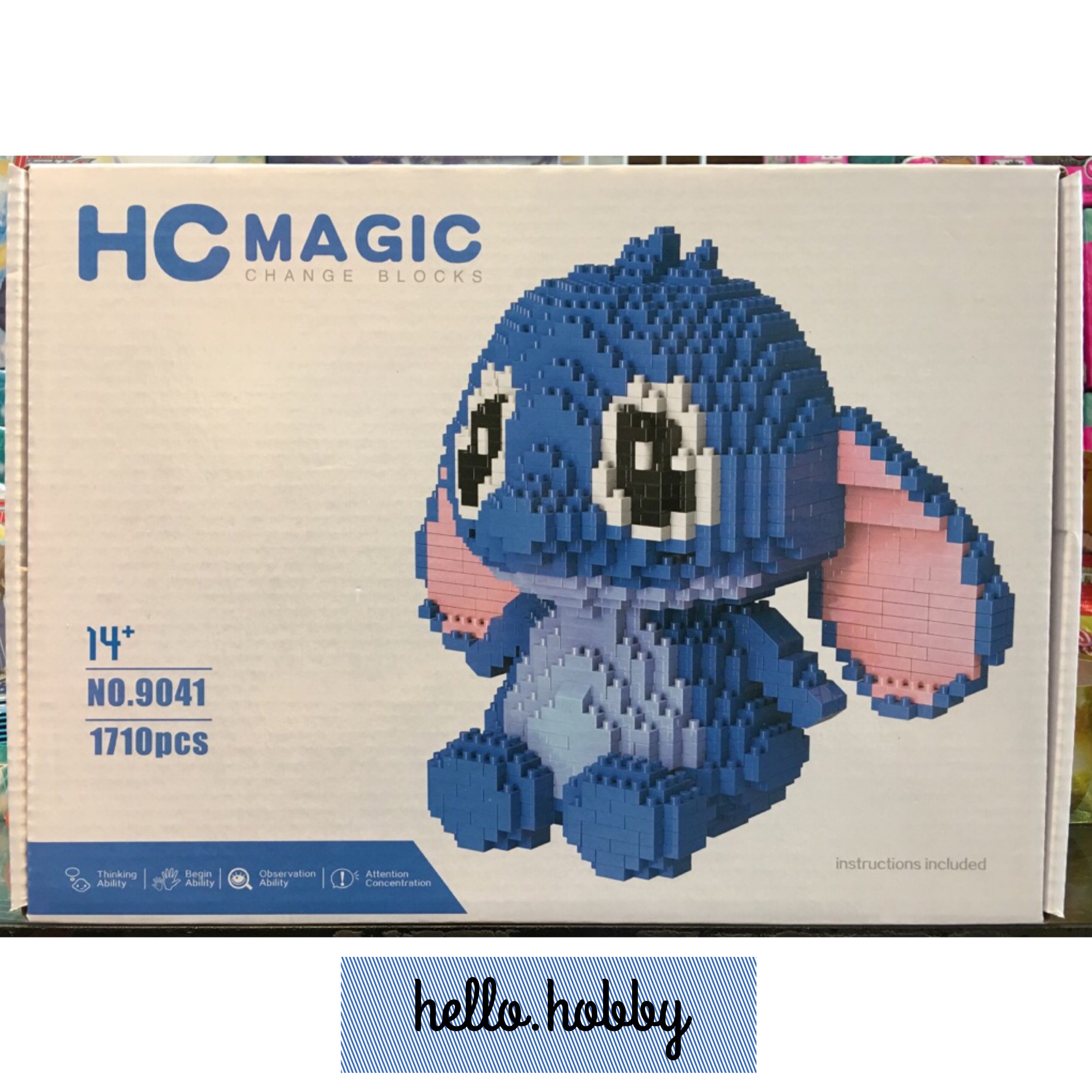 HC Magic 9041 Lilo&Stitch Stitch 1710pcs