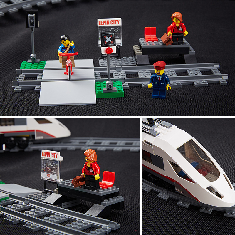 Lepin 02010 High-Speed Passenger Train 659pcs