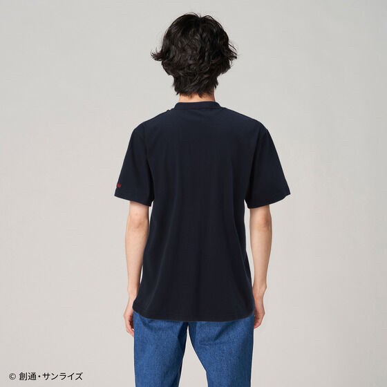 PRE-ORDER : Mobile Suit Gundam Mark Basic Line Embroidery T-shirt