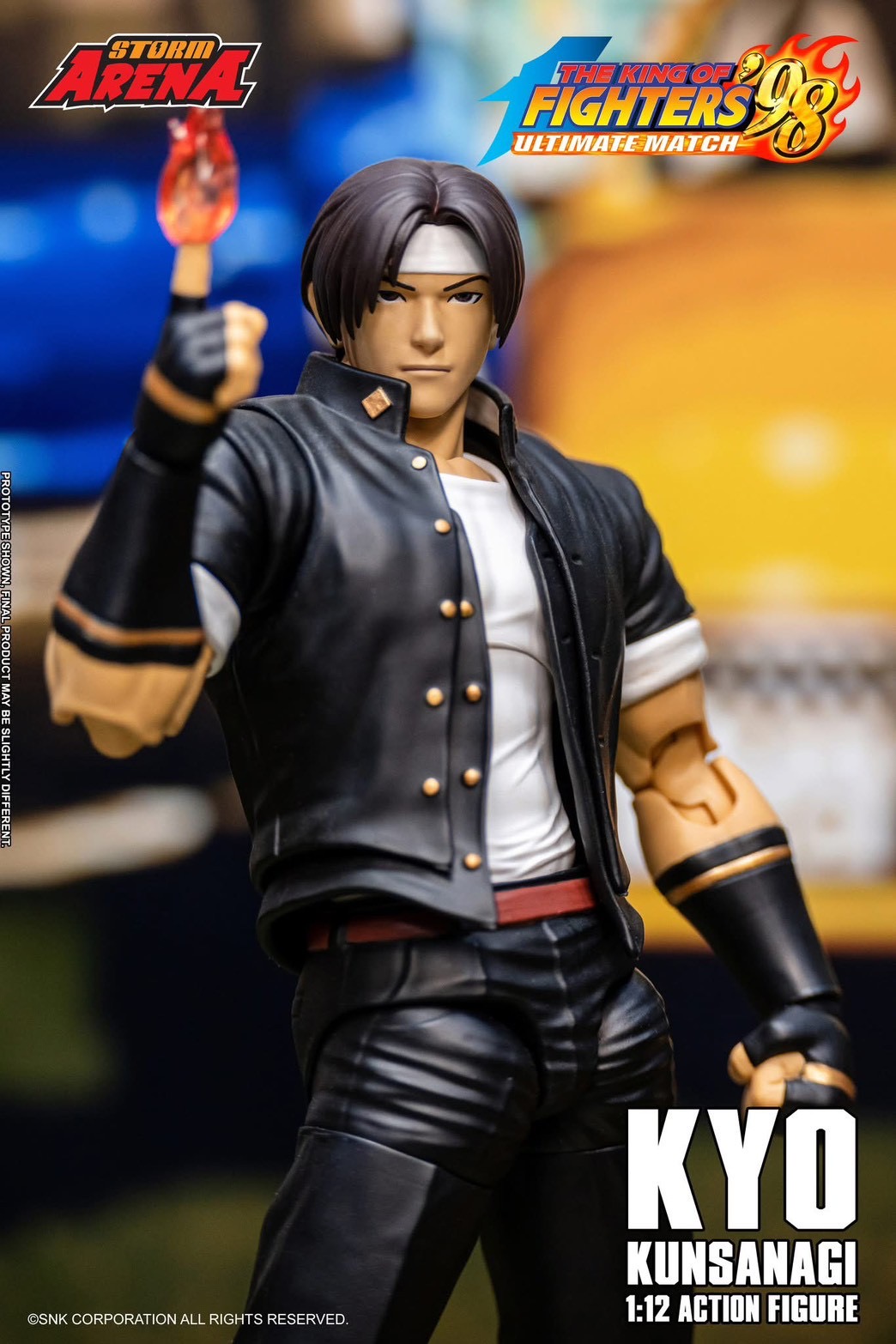 Pre-order : STORM ARENA The King Of Fighter’s 98um Kyo Kusanagi 1/12 Scale Action Figure by Storm Collectibles
