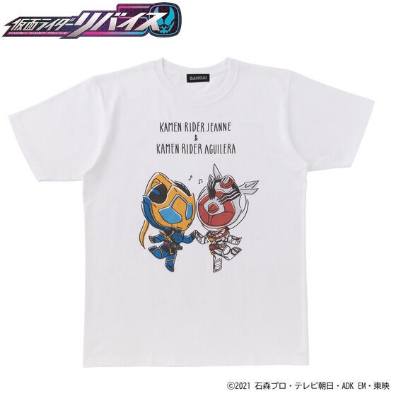 PRE-ORDER : Kamen Rider Revice Deformed T-shirt Two-shot Pattern First Edition