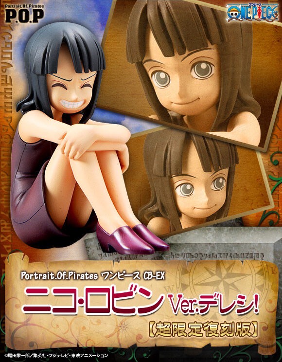 PRE-ORDER : Portrait.Of.Pirates One Piece CB-EX Nico Robin Ver. Dereshi!