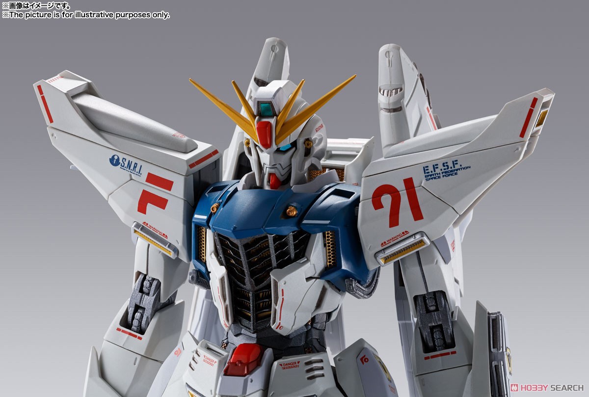 GUNDAM - Metal Build - Gundam F91 Chronicle White Ver. by Bandai