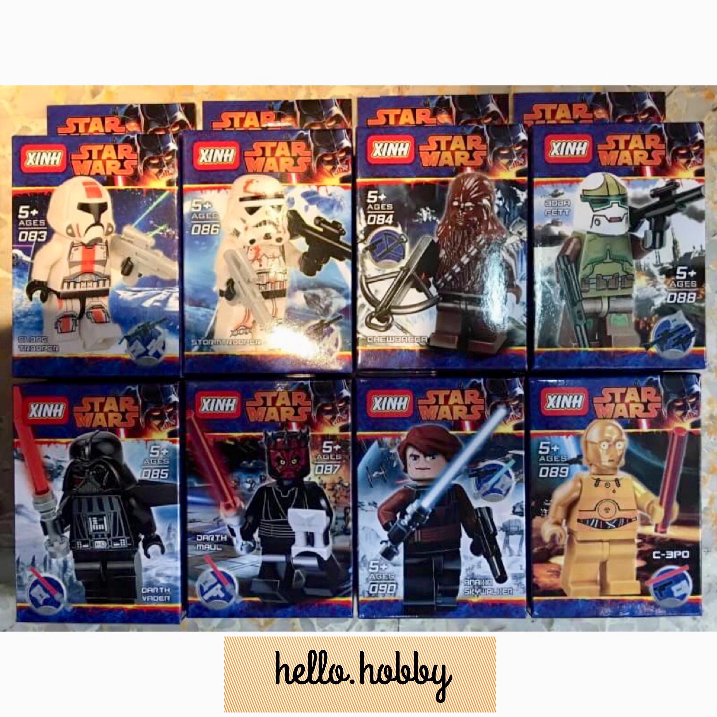 Xinh 083-090 Star Wars