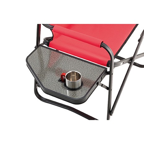 Coleman JP Side Table Deck Chair ST Red