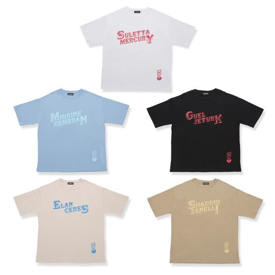 PRE-ORDER : Mobile Suit Gundam The Witch from Mercury Big Silhouette T-shirt