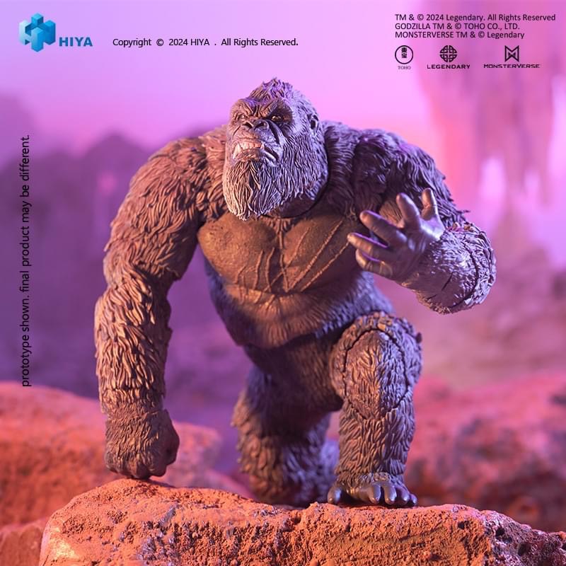 Pre-order : EXQUISITE BASIC Series Godzilla x Kong: The New Empire Kong Action Figure by Hiya Toys