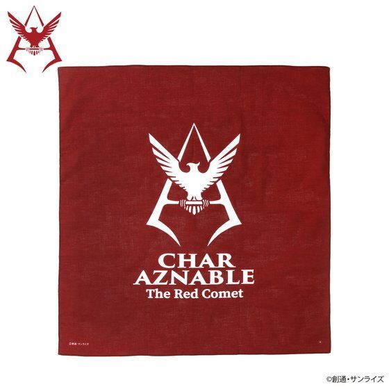 PRE-ORDER : Mobile Suit Gundam Char Mark Bandana