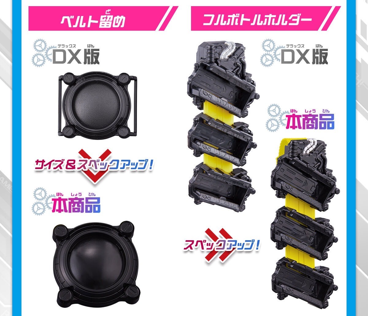 PRE-ORDER : DX Build Driver High Spec Belt & Full Bottle Holder