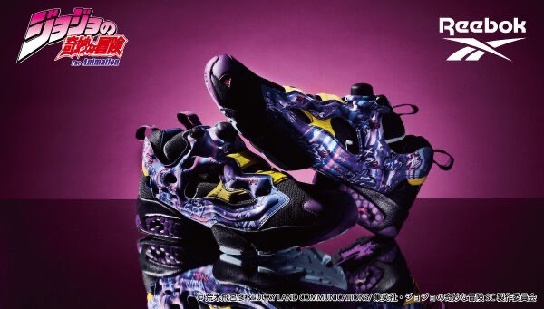 PRE-ORDER : JoJo's Bizarre Adventure Stardust Crusaders Reebok Collaboration Sneakers <INSTAPUMP FURY 94>