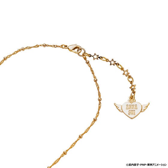 PRE-ORDER : Sailor Moon x ANNA SUI Sailor 10 Warrior Image Glass Cord Necklace Chain