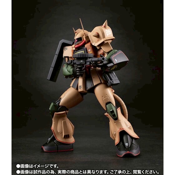PRE-ORDER : Robot Spirit <SIDE MS> MS-06D Zaku Desert Type A.N.I.M.E. -MS MUSEUM-
