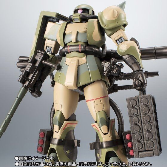 PRE-ORDER : ROBOT SPIRIT SIDE MS MS-06J ZAKU II WETLAND TYPE VER A.N.I.M.E. ACTION FIGURE