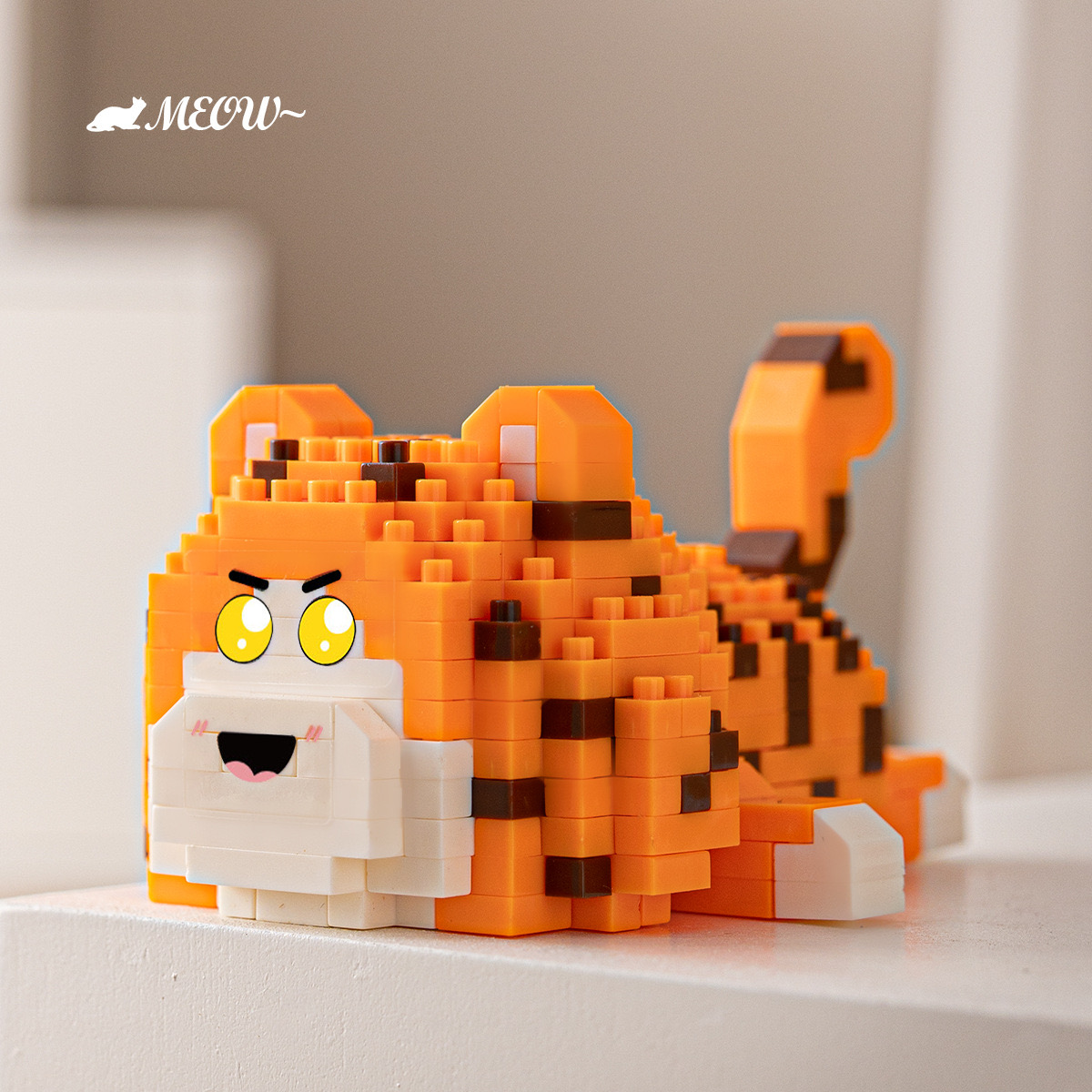 ตัวต่อนาโน Size L - A 612 - A 617 Funny Cat