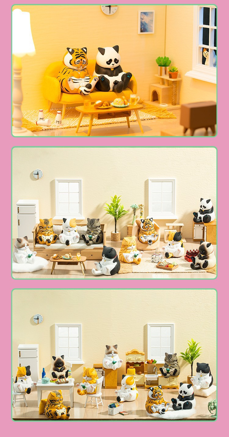 Blind Box - ชุดน้องแมวมองไข่ Machi Crotch Cat V.3.0 by CJoy (8+2secret)
