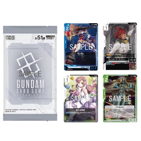 PRE-ORDER : [Lottery Sale] Gundam Card Game Limited BOX Ver.β